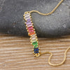 Load image into Gallery viewer, Rainbow Stone Necklace