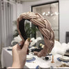 Load image into Gallery viewer, Rochelle - Blush Pink Plait &amp; Gold ChainHeadband